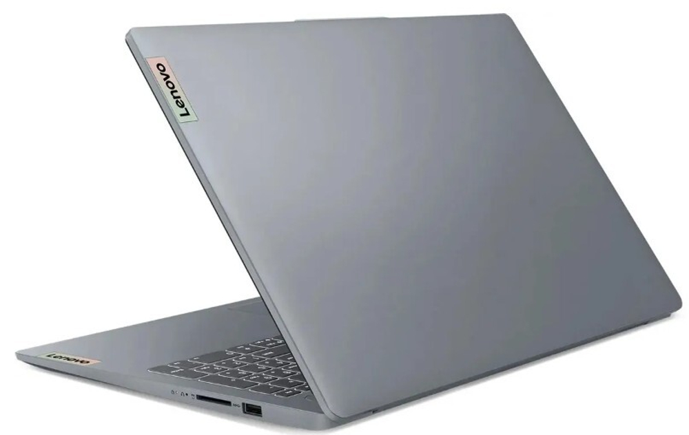 Ноутбук  Lenovo IdeaPad Slim 3 15IRH8 15.6 ", Core i7, 16 Гб RAM, 512 Гб SSD, UHD Graphics, Серый