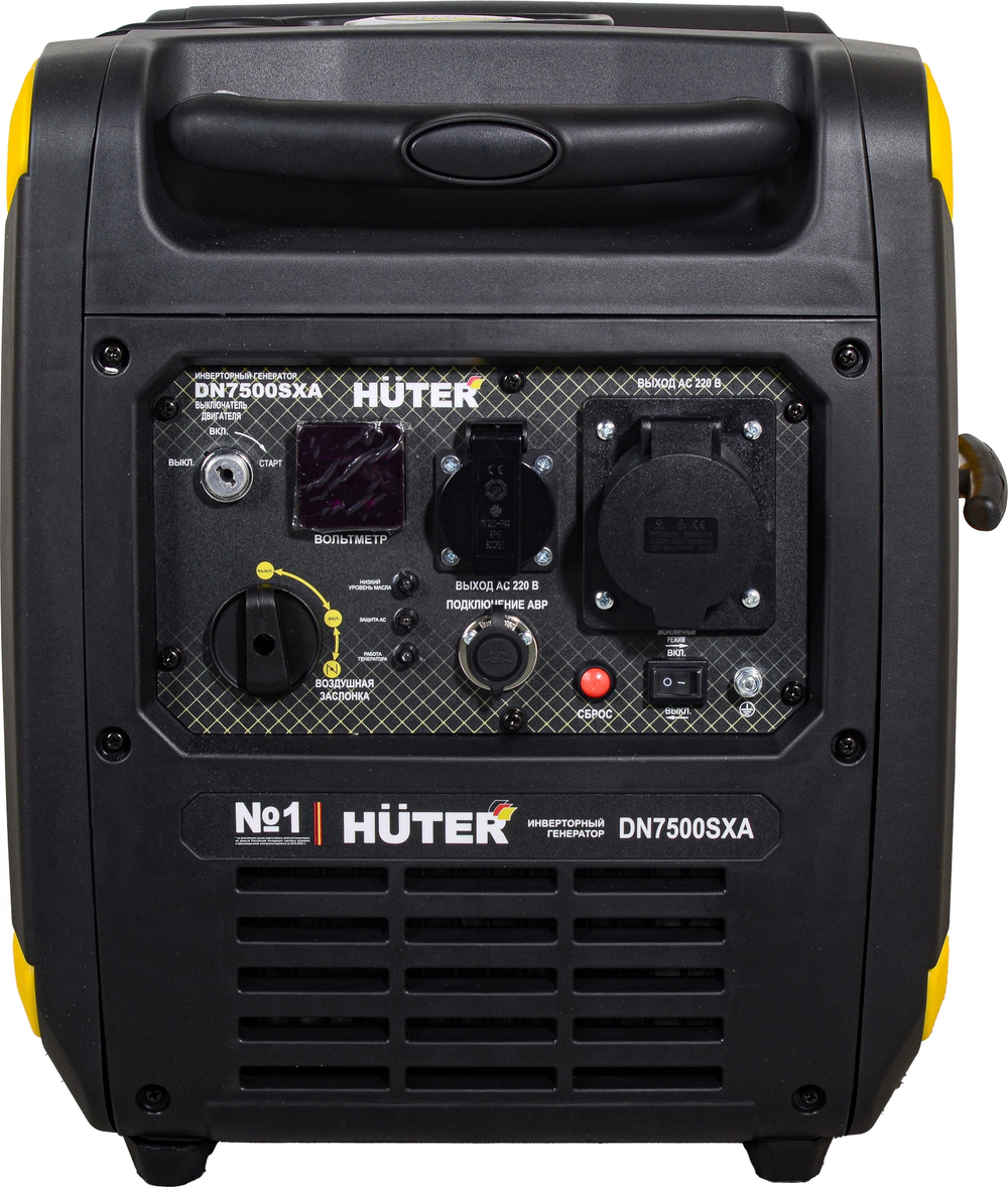 Инверторный генератор Huter DN7500SXA (электростартер)