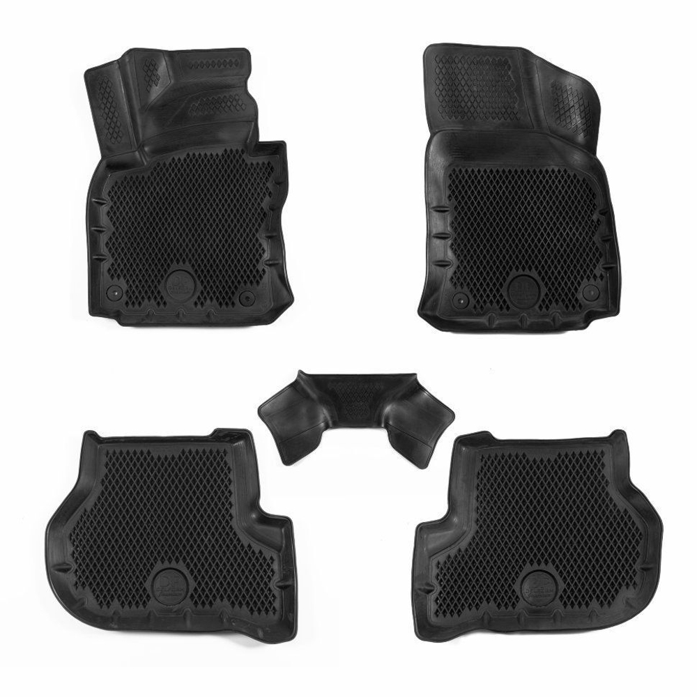 Коврики EVA 3D для Skoda Octavia A5 2004-13 Delform Premium EVS-1308