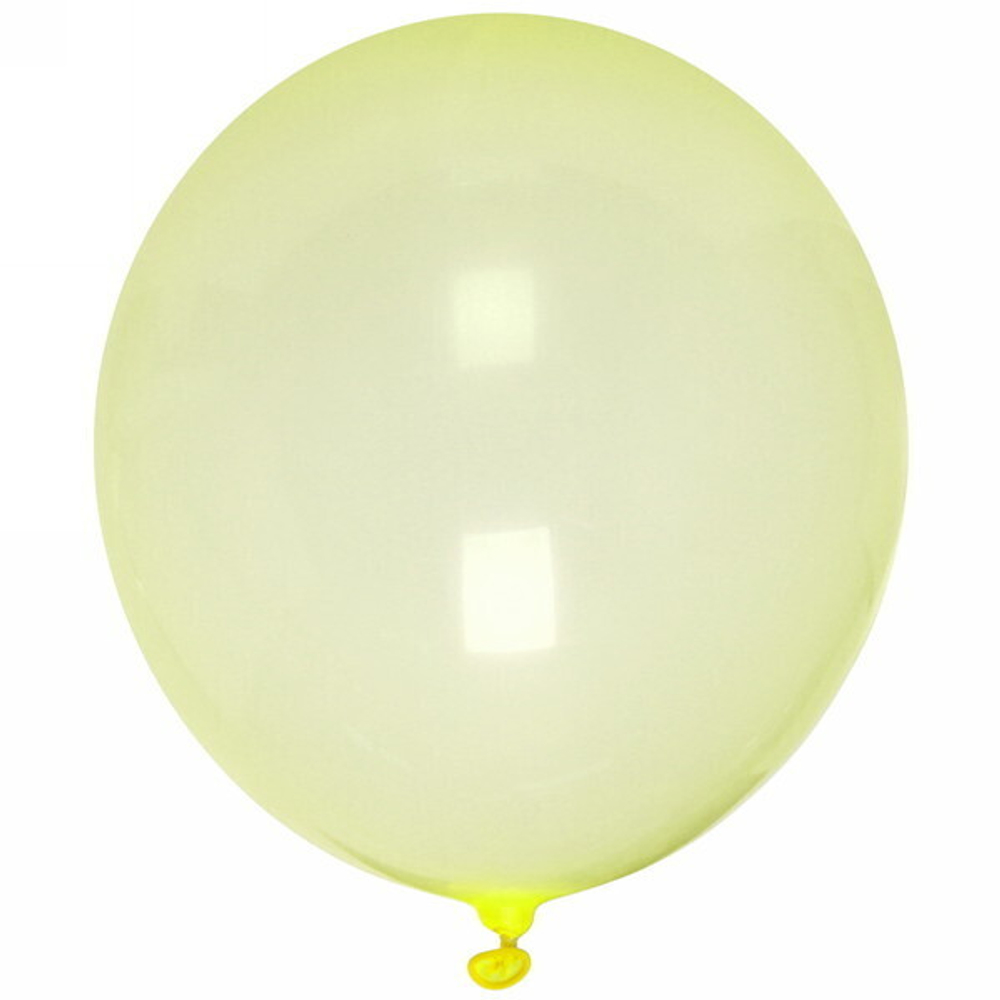 Воздушные шары «Кристалл» 10шт 12»/30см желтый