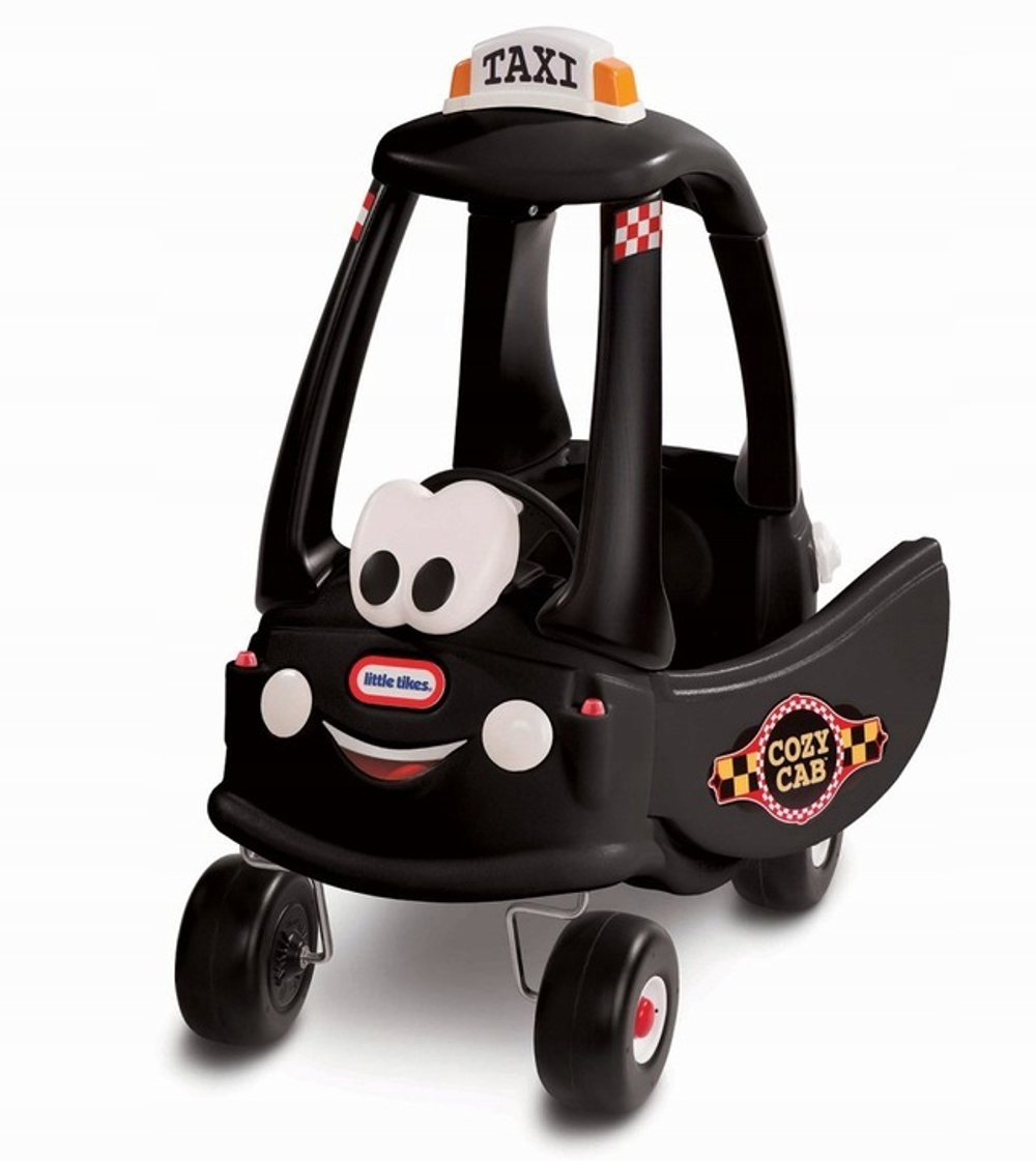 Little Tikes Cab Taxi Car Black Такси черное 172182/ детский транспорт/ машина для детей купить в Москве | Доставка по России.