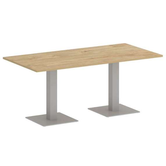 Onix Direct Стол прямоугольный O.SPRG-4 Тиквуд Светлый/Металл Серый 1800*900*750