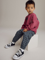 Лонгслив и брюки в комплекте для мальчика Next B81-531, Красный, Темно-серый