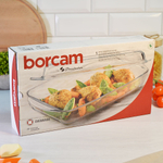 Форма жаропрочная 1,95л прямоугольная с крышкой 1,375л Borcam