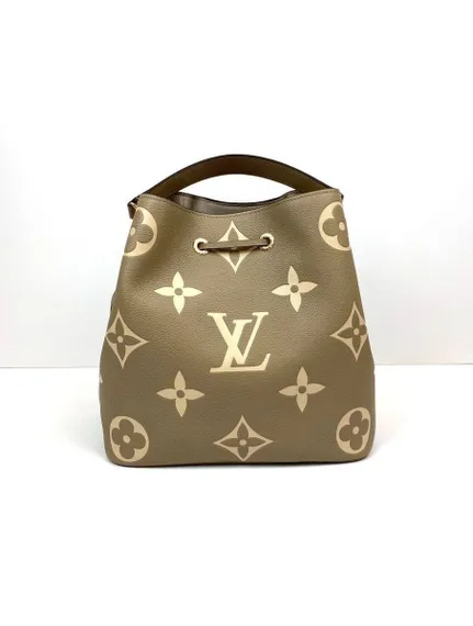 Сумка Louis Vuitton Neonoe MM серо-бежевый