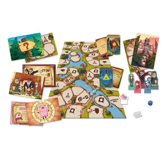 Настольная игра Гравити Фолз: Спасти Пухлю