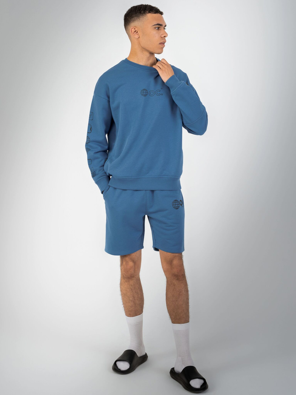 Шорты мужские ORIGINAL CREATOR GLOBE SHORTS, Синий