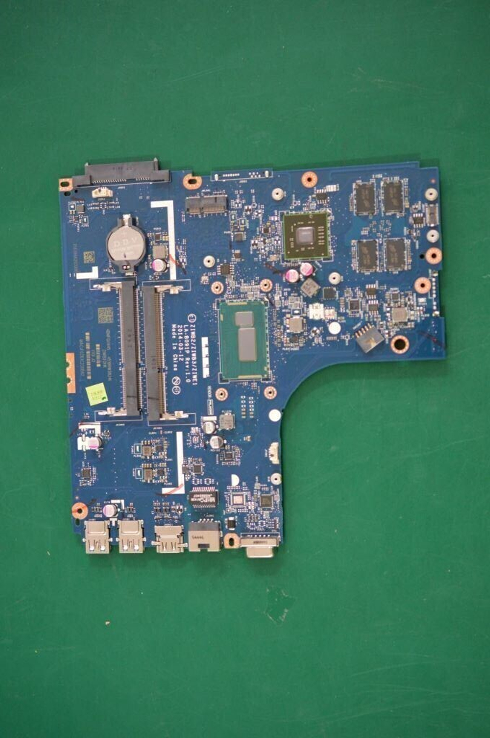 Материнская плата для ноутбука Lenovo B50-70 LA-B09 2G Intel Core i3 4030U G FP NDOC PRO (5B20G46031), оригинал