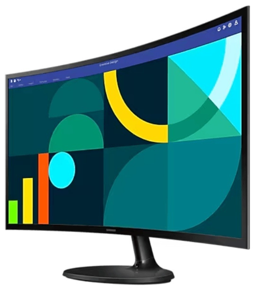 Монитор 27" Samsung LS27D364GAIXCI черный