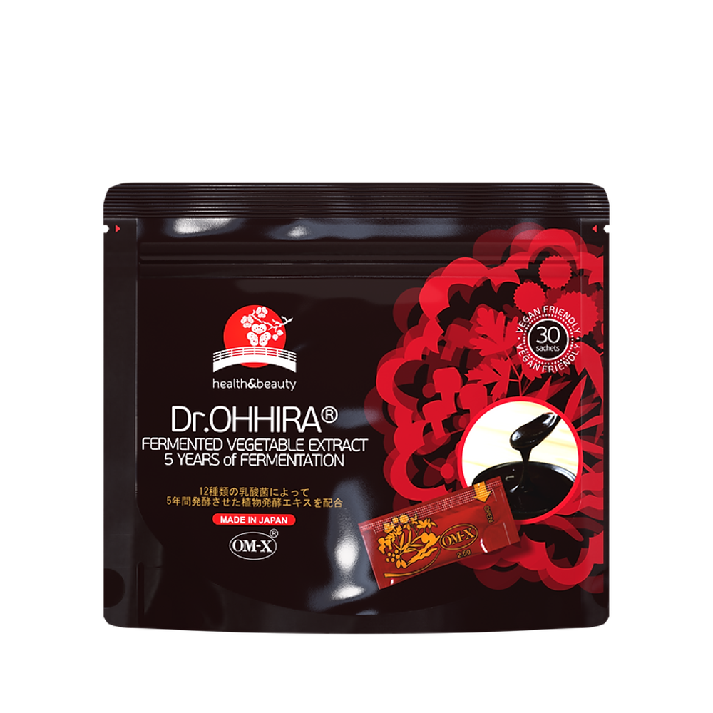 Dr.Ohhira fermented vegetable extract 5 years of fermentation OM-X 30 sachets