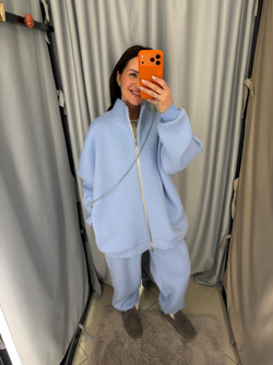 Костюм утепленный на молнии