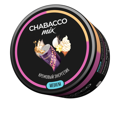 М. Кальянная смесь Chabacco Mix Creamy energy drink (Кремовый энергетик) 50г