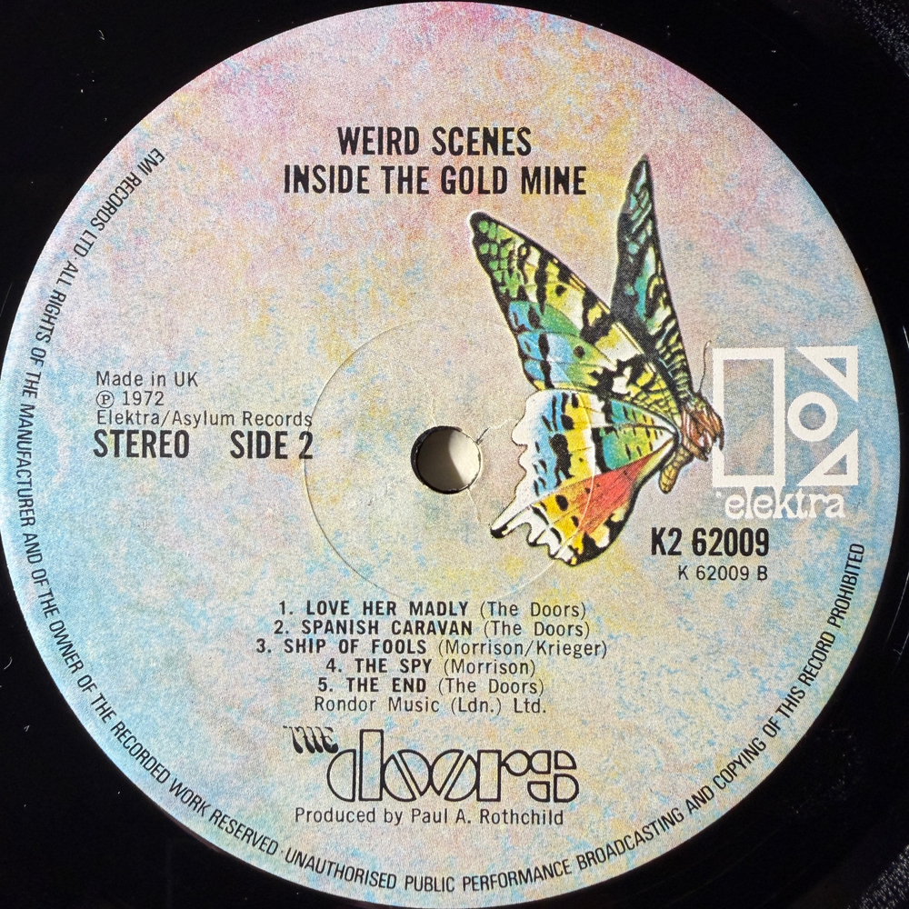 The Doors – Weird Scenes Inside The Gold Mine 2LP (Англия)