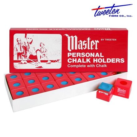 Пенал для мела Master с мелком 24шт.