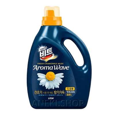 Средство для стирки жидкое концентрированное с ароматом свежей ромашки 3 л Aroma Wave Cj Lion