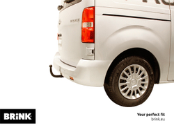 Фаркоп Brink (Thule) 617500 для Citro?n JUMPY, SPACETOURER, Peugeot EXPERT, TRAVELLER, Toyota PROACE 2016-2019(паспорт и сертификат в комплекте)(без электрики)