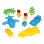 Конструктор "Строитель" 76 эл. в пакете (Полесье)