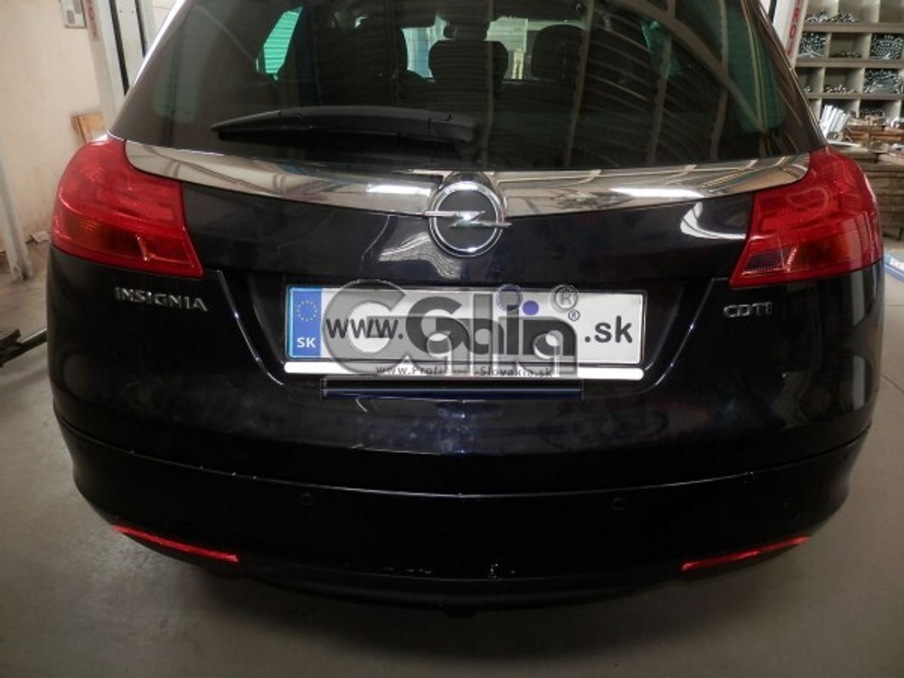 Фаркоп оцинкованный Galia O059A для Opel Insignia седан/универсал/хетчбек 2009-(паспорт и сертификат в комплекте)(без электрики)