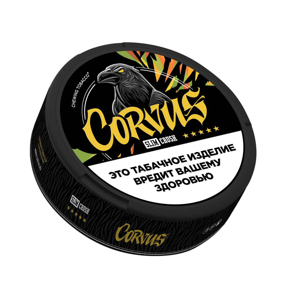 М. Жевательный табак CORVUS Crush Slim (Свежая мята)