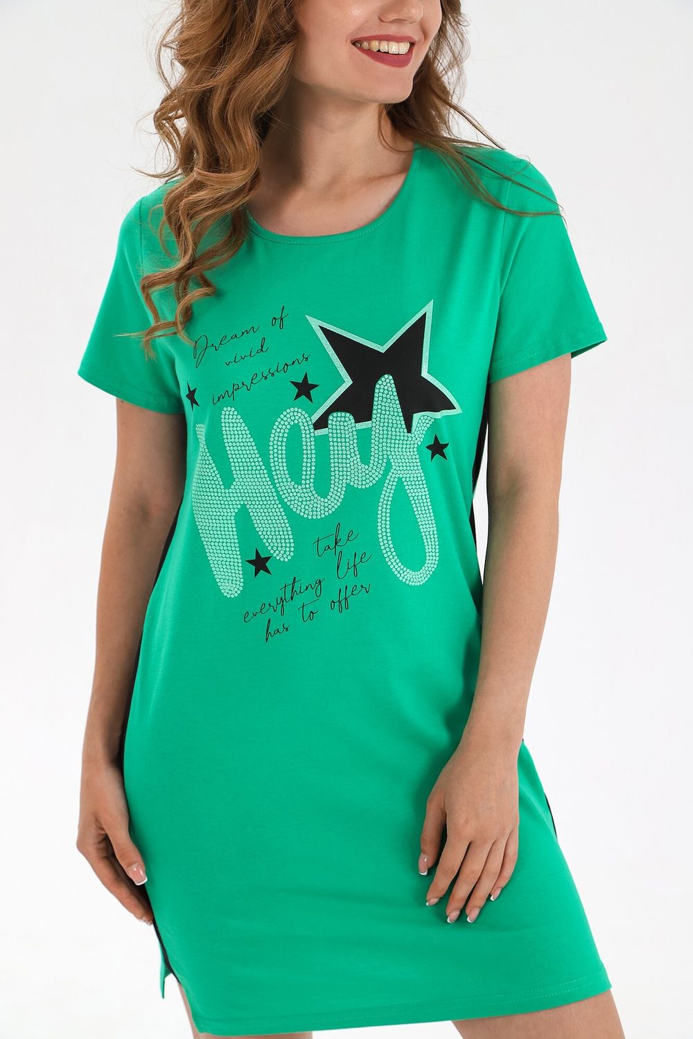 Туника Дина Виотекс ЗЕЛЁНЫЙ