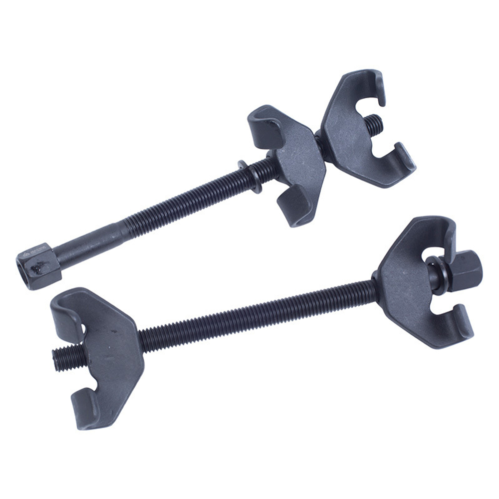 МАСТАК (100-03270) Стяжка амортизаторных пружин, 270 мм, вороненая, двойной крюк, 2 предмета