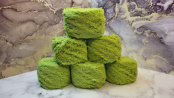 Софти пряжа Махровая 100%полиэстер 6х55г/60м Салатовый