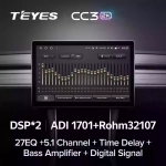 Магнитола для Jeep Cherokee 2014+ - Teyes CC3-2K монитор 13", QLED+2K, Android 10, ТОП процессор, 4G SIM-слот, CarPlay