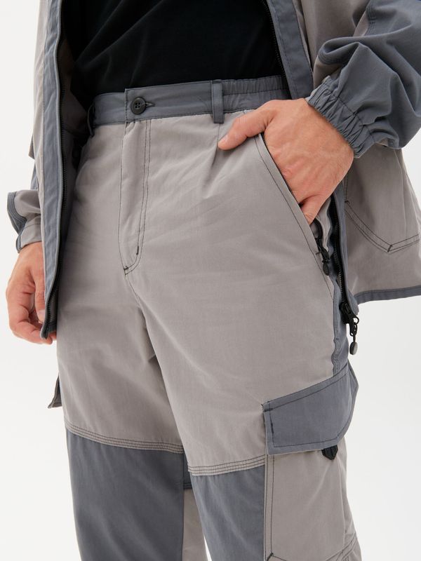 Костюм летний Горка-Люкс ткань Ravena Peach Wash цвет Серый