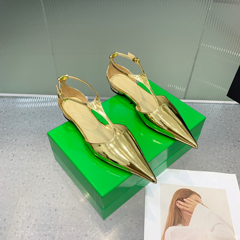 Bottega Veneta Rocket T-Bar Ballerina Flat