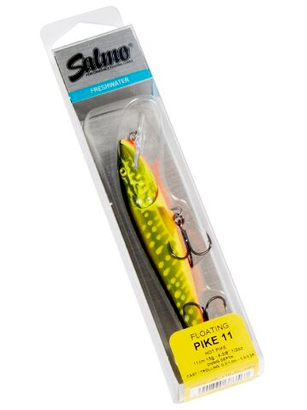 Воблер плавающий Salmo PIKE F 11/HPE
