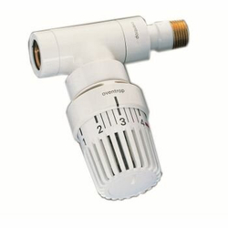 Термостатическая головка Oventrop Uni LH, артикул 1011465, белая, 7-28 С, с нулевой отметкой