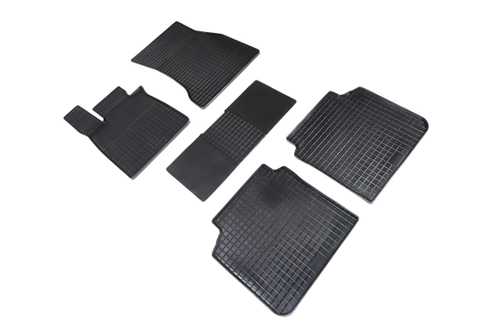 Резиновые коврики Сетка для BMW 7 Ser G-12 VI 4WD 2015-н.в., Seintex.86793