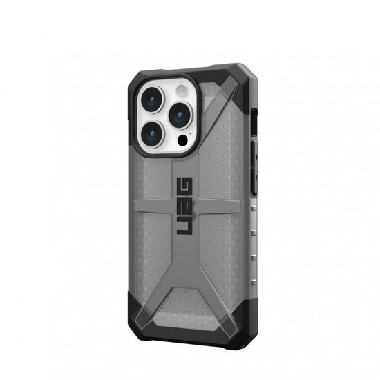 Чехол Uag Plasma для iPhone 15 Pro MAX 6.7", цвет тонированный (Ash)