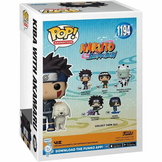 Фигурка Funko POP! Animation Naruto Shippuden Kiba w/Akamaru (1194) 49804
