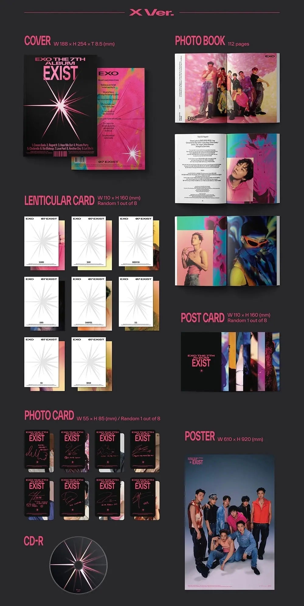 Альбом EXO - EXIST (Photo Book Ver.)