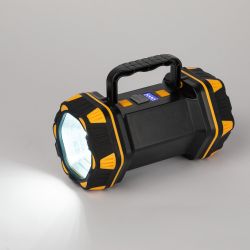 Светодиодный фонарь ЭРА Рабочие Практик PA-808 прожекторный аккумуляторный многофункциональный IP44 15W | Фонари