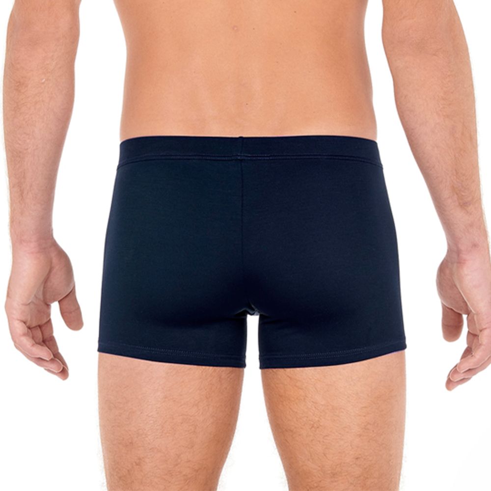 Мужские трусы боксеры темно-синие HOM Tencel Soft 40-2678-00RA