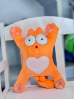 Мягкая игрушка в машину Кот Саймон 29 см