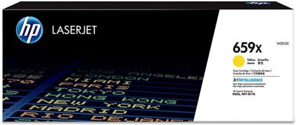 Картриджи HP 659X W2012X желтый (yellow)