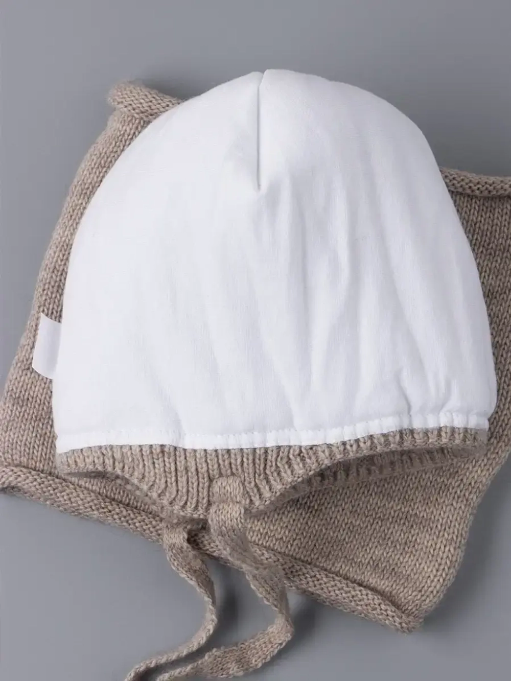 Шапка для мальчика зимняя вязаная и снуд