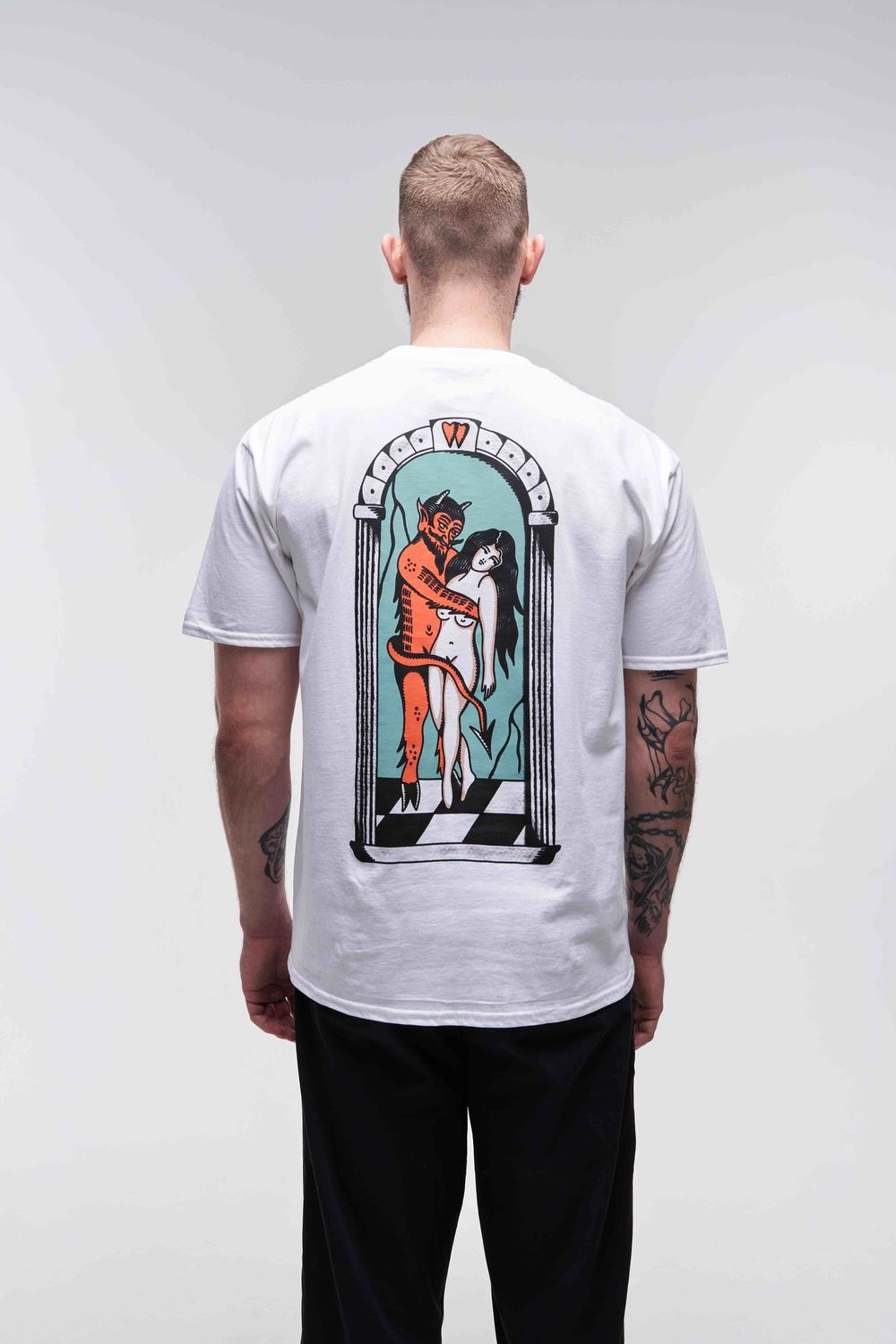 Футболка Old Lizard Wicked Love Белая