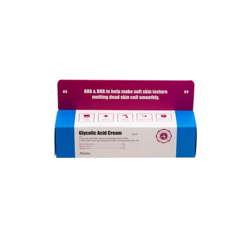 A'pieu крем для лица Glycolic Acid Cream 50 мл