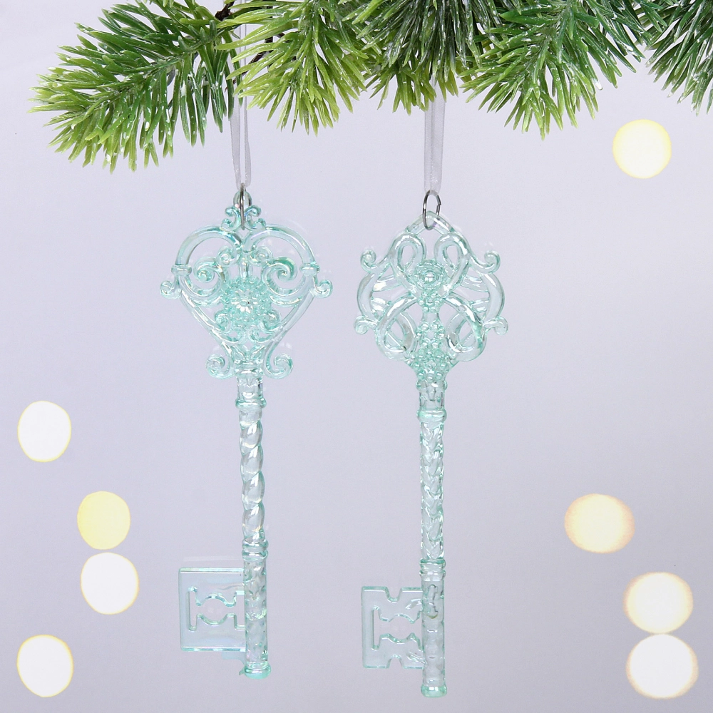 Подвеска «Волшебная тайна» 5*15 см (набор 2 шт), Зелёный