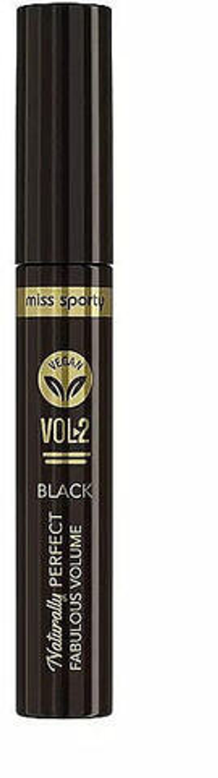 Тушь для ресниц Miss Sporty Naturally Perfect Mascara Vol. 2 Fabulous Volume Черный