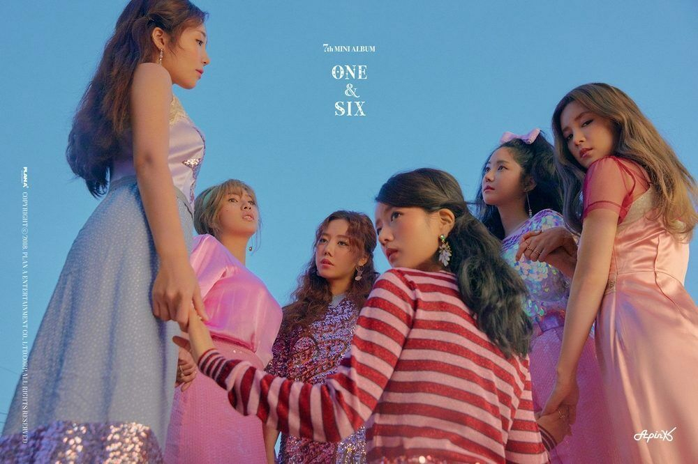 Альбом Apink - One & Six 7th Mini Album RANDOM Version