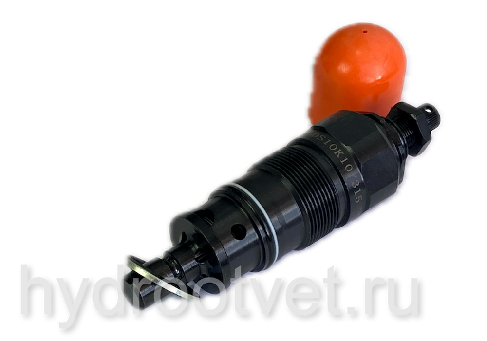 DBDS10K1X/400V - Предохранительный клапан прямого управления Ду10, давление регулировки до 400 бар, тип монтажа - встраиваемый, элемент регулировки S = винт