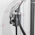Душевой уголок AvaCan HC 120 MT 120х120 профиль хром/стекло матовое