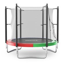 Батут UNIX Line Simple 8 ft (244 см) с внутренней защитной сеткой, цветной