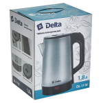 Чайник электрический Delta DL-1118 нержавеющая сталь