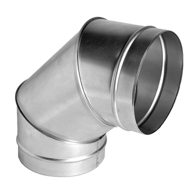 Отвод оцинкованный D160 мм 90°